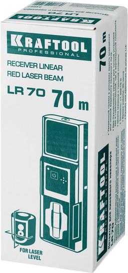 KRAFTOOL LR 70, детектор для линейного нивелира (34607) - 2