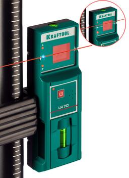 KRAFTOOL LR 70, детектор для линейного нивелира (34607) - 4