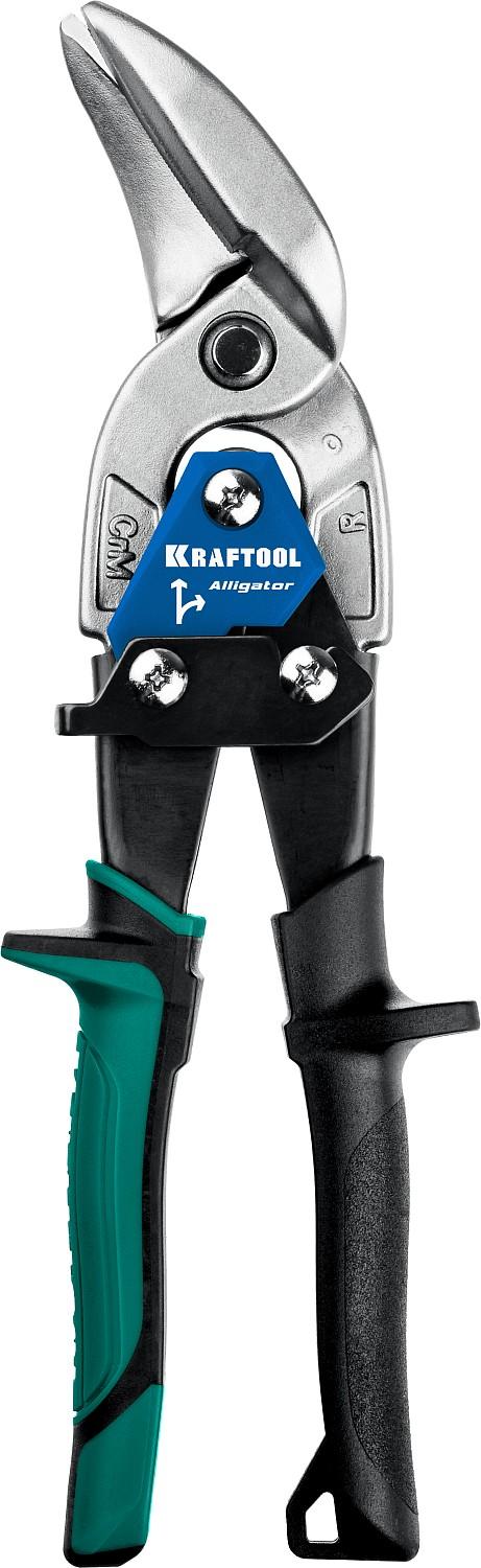 KRAFTOOL  Alliator, 250 мм, правые усиленные ножницы по металлу с выносом (2328-OR)