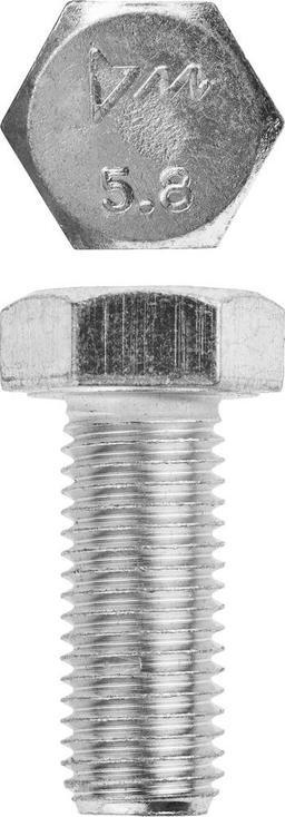 ЗУБР  ГОСТ 7798-70, кл. пр. 5.8, M16 х 40 мм, цинк, 5 кг, болт (303080-16-040) - 1