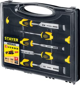 STAYER Hercules, 5 предм., набор стамесок-долот, Professional (18205-H5) - 1
