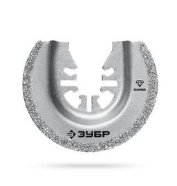 ЗУБР DIAMOND 65x2.0 мм полотно пильное с алмазным зерном Р50: керамика, бетон, кирпич, UniLock (15554-65) - 1