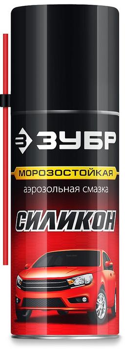 ЗУБР  210 мл, Силиконовая аэрозольная смазка, ПРОФЕССИОНАЛ (41443) - 1