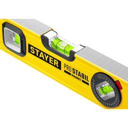STAYER  PRO STABIL, 600 мм, усиленный профиль, магнитный уровень с поворотным глазком, Professional (3480-060) - 7