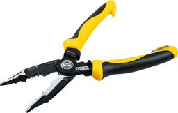 STAYER XM-21, резка d 14мм, зачистка 0.75 – 25 мм2, кримпер 2.5 мм2, плоскогубцы 210 мм, многофункциональные клещи, Professional (23342-21) - 4