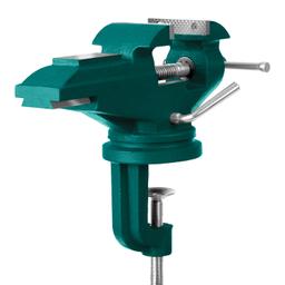 KRAFTOOL Mini, 65 мм, стальные настольные тиски (32713-75) - 2