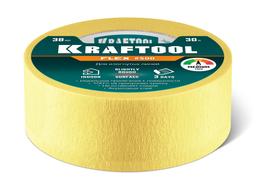 KRAFTOOL #500 Flex 38 мм х 30 м, для изогнутых линий, малярная лента (12105-38) - 2