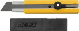 OLFA 25 мм, в комплекте с лезвиями EXCEL BLACK 5 шт, нож (OL-H-1BB/5BB ) - 1