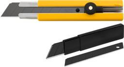 OLFA 25 мм, в комплекте с лезвиями EXCEL BLACK 5 шт, нож (OL-H-1BB/5BB ) - 3