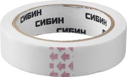 СИБИН 25 мм х 25 м, креповый, малярный скотч (12111-25) - 1
