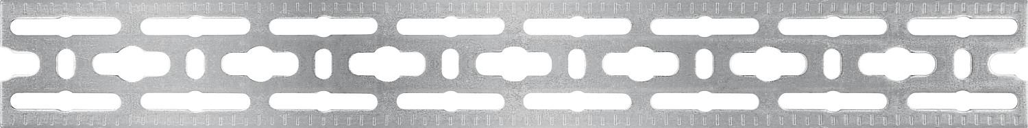 ЗУБР 50 x 2000 x 3 мм, цинк, монтажная шина (310249)