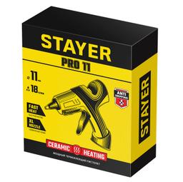 STAYER PRO 11, d 11 мм, 18 г/мин, электрический, пистолет термоклеевой, Professional (0681-20) - 3