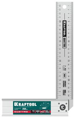 KRAFTOOL QUATTRO, 250 мм, 4 положения, складной столярный угольник (3444) - 1