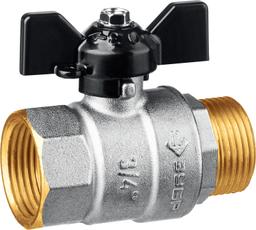 ЗУБР d 3/4", ручка "бабочка", шаровой кран (51325-3/4) - 4