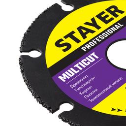 STAYER Multicut, 115 х 22.2 мм, для УШМ, диск отрезной по дереву (36860-115) - 4