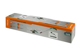 CHT3601 Аккумуляторный кусторез Sturm!, 7,2 В, 1,5 Ач, рез 120 мм, рукоятка-удлинитель, колеса - 7