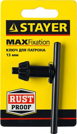 STAYER 13 мм, ключ для патрона дрели (29057-13) - 2