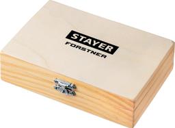 STAYER  Forstner, 5 шт: 15-20-25-30-35 мм, набор сверл форстнера по дереву, ДСП (29985-H5) - 3