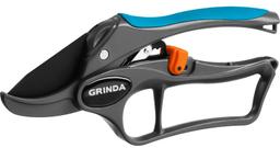 GRINDA P-33, 200 мм, закаленная сталь, с храповым механизмом, алюминиевые рукоятки с эфесом, контактный секатор, PROLine (423433) - 1