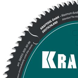 KRAFTOOL Slim wood cut 305 х 30 x 2.2 мм, 96Т, диск пильный по дереву, (36955-305-30-96) - 3