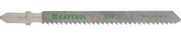 KRAFTOOL T101BR, EU-хвост., по дереву, шаг 2.5 мм, 75 мм, 5 шт, полотна для лобзика (159516-2.5-S5) - 1