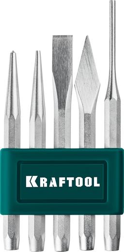KRAFTOOL Grand-5, 5 предметов, набор зубил и кернеров (21075-H5) - 2
