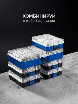 ЗУБР Компакт 74 предм., система стыковки Z-БОКС, универсальный набор инструмента, Профессионал (25283) - 6