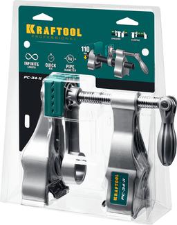 KRAFTOOL PC-34-11, 3/4", трубная струбцина (32301-2) - 3