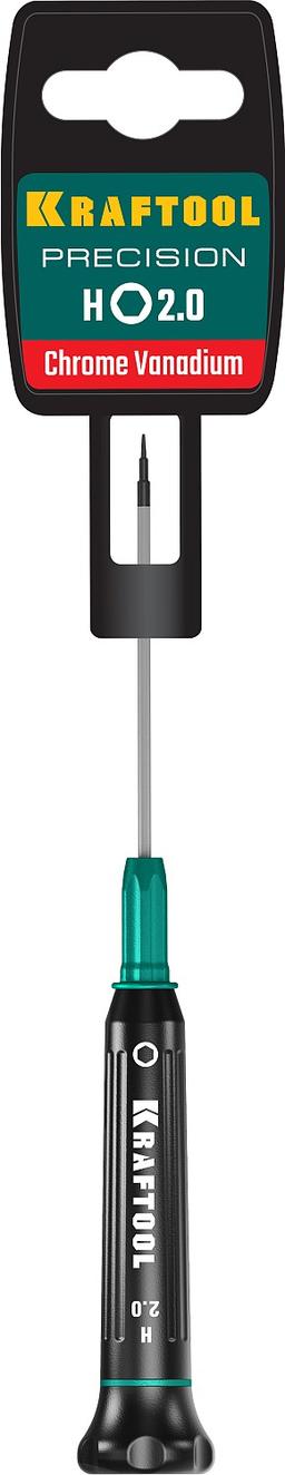 KRAFTOOL Precision, Hex2.0, отвертка для точных работ (25685-2.0) - 3