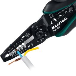 KRAFTOOL  PK-60, 0.5 - 6 мм2, многофункциональный стриппер (22658) - 8