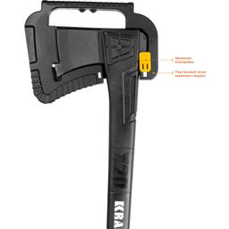 KRAFTOOL X20, 1300/2120 г, 710 мм, в чехле, топор-колун (20660-20) - 8