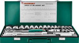 S04H4724S Набор головок торцевых 1/2"DR, 8-34 мм, 24 предмета - 1