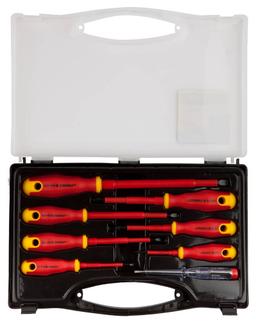 STAYER Electro, 8 предм., набор диэлектрических отверток, Professional (25145-H8) - 1
