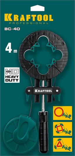 KRAFTOOL BC-40, 4 м, ременная струбцина (32207-1) - 3