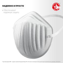 ЗУБР  МТ-160, 5 шт, однослойная техническая маска (11108-H5) - 2