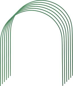 GRINDA 3.0 м, стальные, покрытие ПВХ, 6 шт, дуги для парника (422309-100-120) - 1