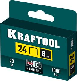 KRAFTOOL скобы тип 24, 8 мм, калибр 23GA. 1000 шт (31724-08) - 2