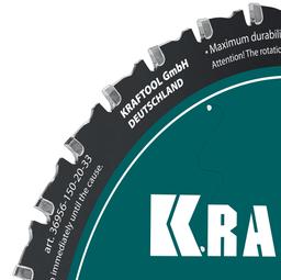 KRAFTOOL Ultra-Slim Metal Cut 150 х 20 x 1.1 мм, 33Т, диск пильный, тонкий рез металла (36956-150-20-33) - 3