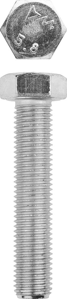 ЗУБР ГОСТ 7798-70, кл. пр. 5.8, M16 х 70 мм, цинк, 5 кг, болт (303080-16-070) - 1