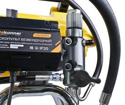 Краскопульт электрический безвоздушный Hanskonner PLATINUM HSG9665V - 17