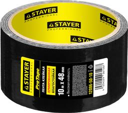STAYER  48 мм, 10 м, черная, армированная лента, Professional (12086-50-10) - 2