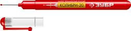 ЗУБР КОЛИБРИ-20 0,7 мм, красный, Перманентный маркер для отверстий, ПРОФЕССИОНАЛ (06328-3) - 1