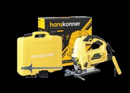 HJS0811LPE Лобзик электрический Hanskonner, 860Вт, КЕЙС, 120/12мм (дер/мет),  алюм.опора - 11