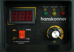 HWM4018 Сварочный аппарат Hanskonner TIG+MMA, 200 A, ПВ 80%, 160-250 В - 2