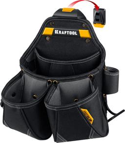 KRAFTOOL KP-15 поясная сумка с быстросъёмным креплением FastClip, 350 х 320 мм (38771) - 1