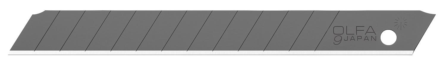 OLFA  EXCEL BLACK, 9 мм, 10 шт, в боксе, сегментированные лезвия (OL-ASBB-10)
