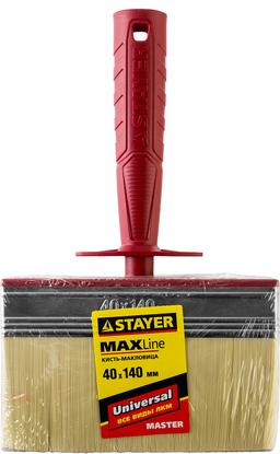 STAYER UNIVERSAL, 4 х 14 см, светлая щетина, пластмассовый корпус, все виды ЛКМ, макловица (01824-14) - 2