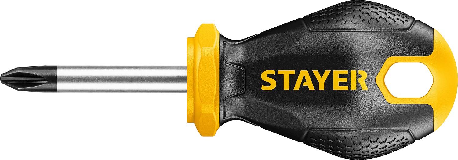STAYER  Hercules, PH2 x 38, отвёртка (2510-38-2)