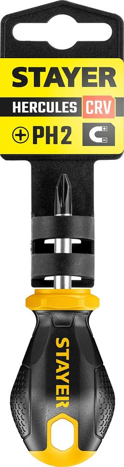 STAYER  Hercules, PH2 x 38, отвёртка (2510-38-2) - 2