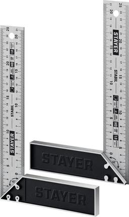 STAYER 250 мм, столярный угольник, Professional (3431-25) - 3